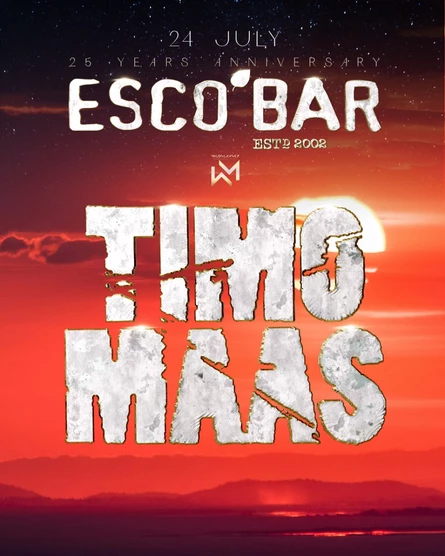 TIMO MAAS! ESCO’BAR — 25 SEASON
