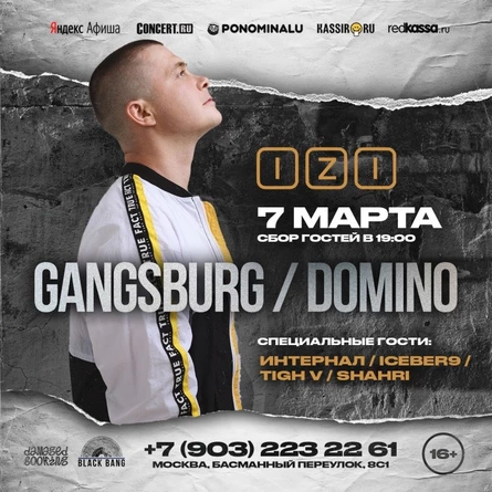 DOM1NO (Gangsburg), ИНТЕРНАЛ, Gambit13 и другие