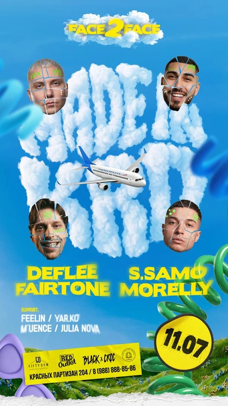 Face 2 Face SPECIAL GUEST DEFLEE ( HEADONISM )