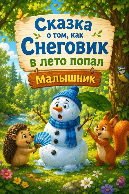 Сказка о том, как Снеговик в лето попал