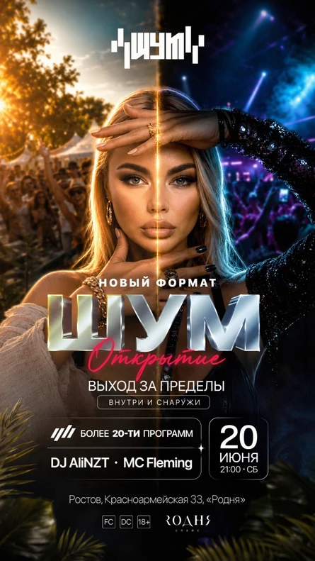 ШУМ PARTY: Открытие нового формата