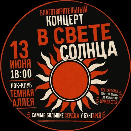 В СВЕТЕ СОЛНЦА | Благотворительный концерт