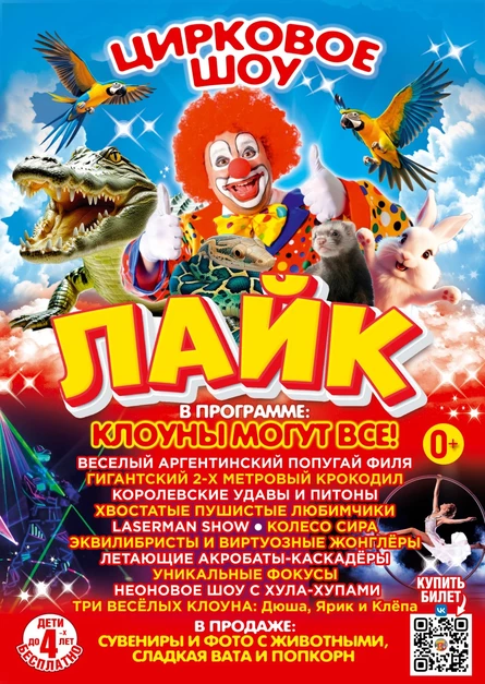 Цирковое шоу "Лайк" г. Алатырь