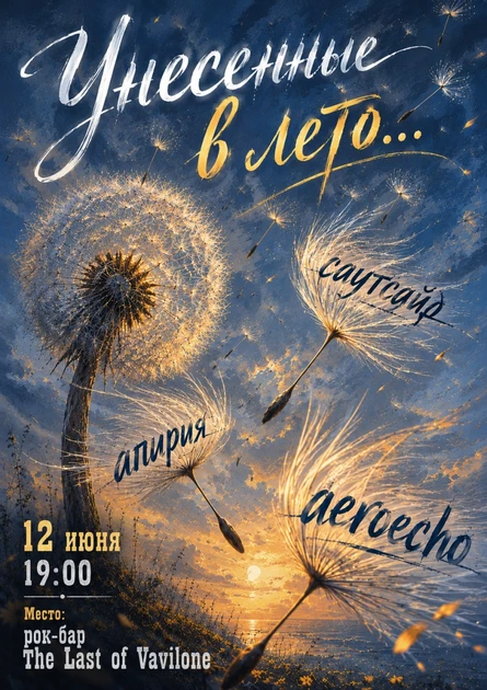 Унесённые в лето. Саутсайд, Апирия, Aeroecho.