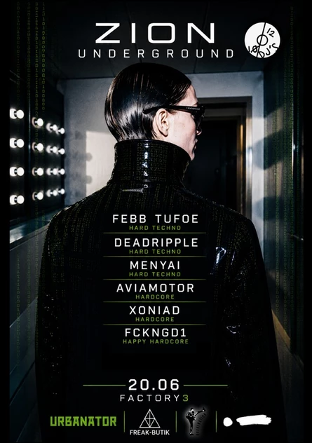 ZION UNDERGROUND: 20.06 | FACTORY 3