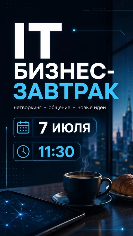 IT бизнес завтрак