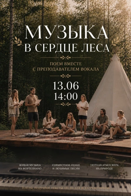 Музыка в сердце леса (поём вместе)