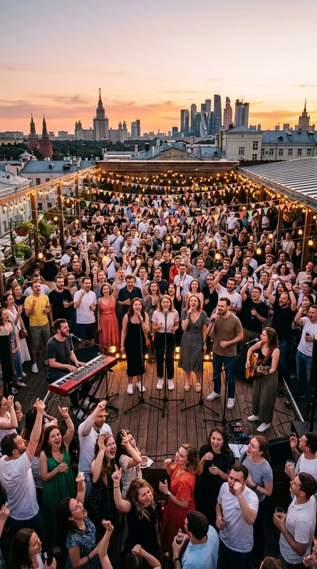 «Хит Хор на крыше. ДЕПО Три Вокзала», Москва