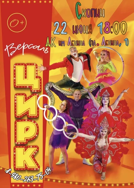 Цирк "Версаль" Скопин