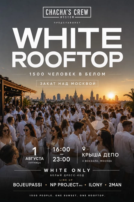 Крыша в белом