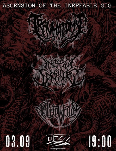 ASCENSION OF THE INEFFABLE GIG | 03.09 | ЧЕЛЯБИНСК