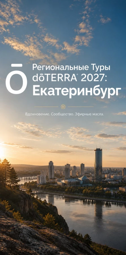 Региональные Туры dōTERRA 2027: Екатеринбург