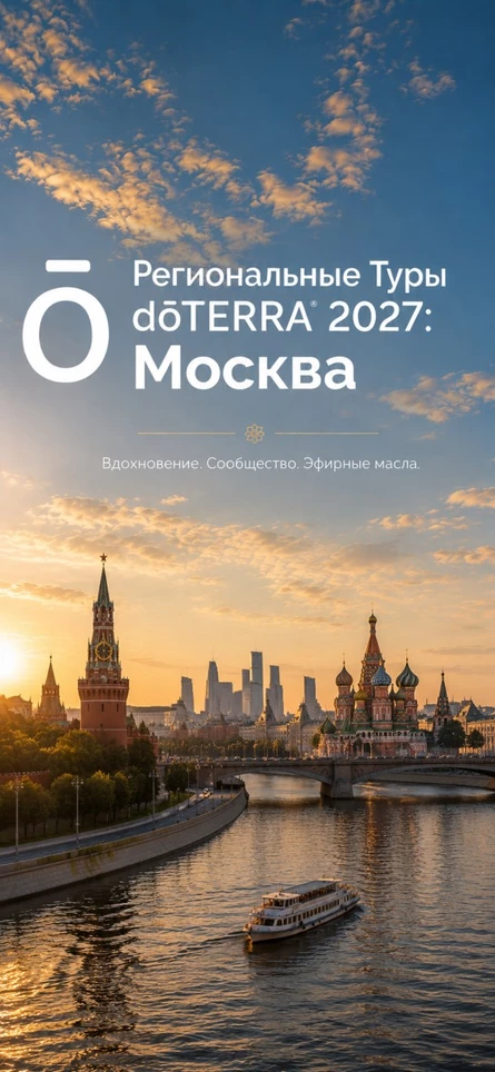 Региональные Туры dōTERRA 2027: Москва