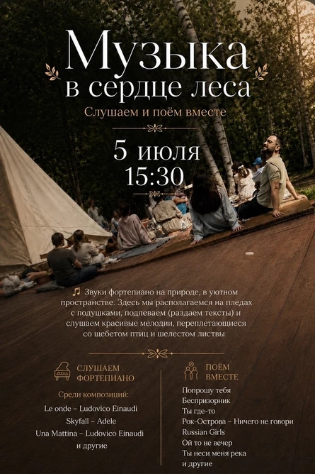 Музыка в сердце леса 05.07