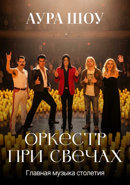 Оркестр при свечах - Аура Шоу. Главная музыка столетия. Ульяновск