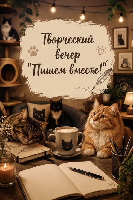 Творческий вечер "Пишем вместе!"