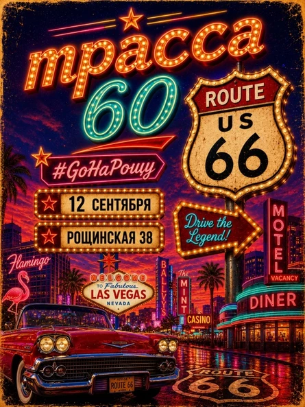 Трасса 60 :  «100 лет Трассы 66»