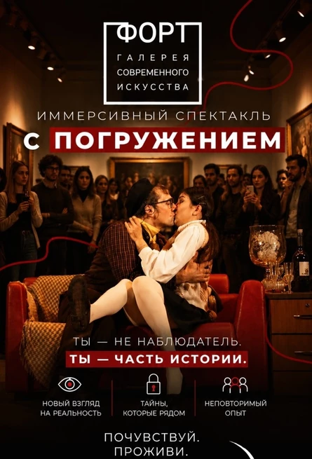 Спектакль с погружением  "Осторожно женщины!"