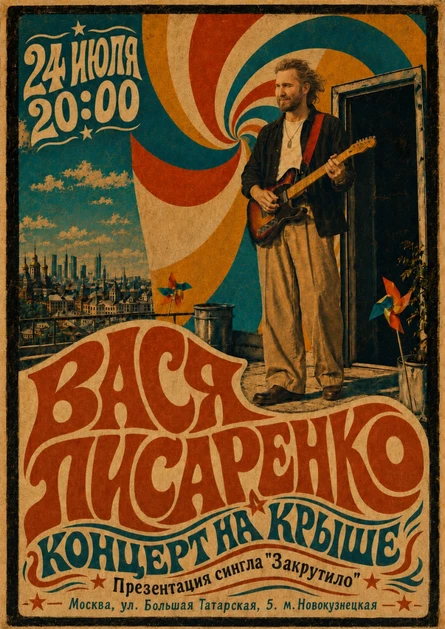 Вася Писаренко. Концерт на крыше