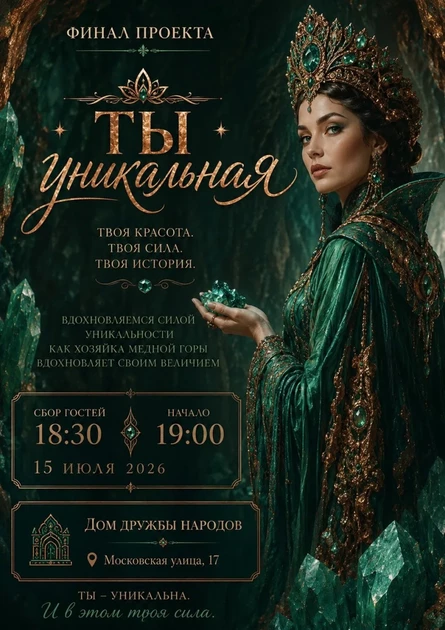Финал проекта «Ты уникальная»