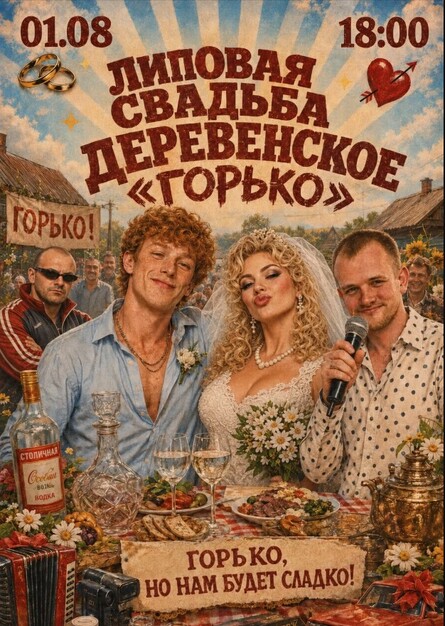 Липовая Деревенская свадьба