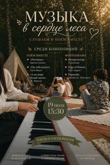 Музыка в сердце леса 19.07