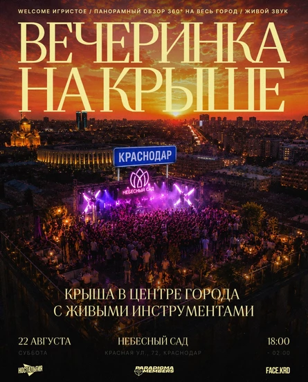 ВЕЧЕРИНКА НА КРЫШЕ