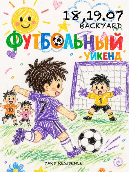 Футбольный уикенд в BACKYARD