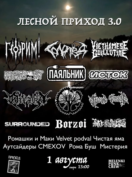 ЛЕСНОЙ ПРИХОД 3.0 DARK FOREST STYLE