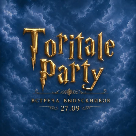 TORITALE PARTY: Встреча выпускников