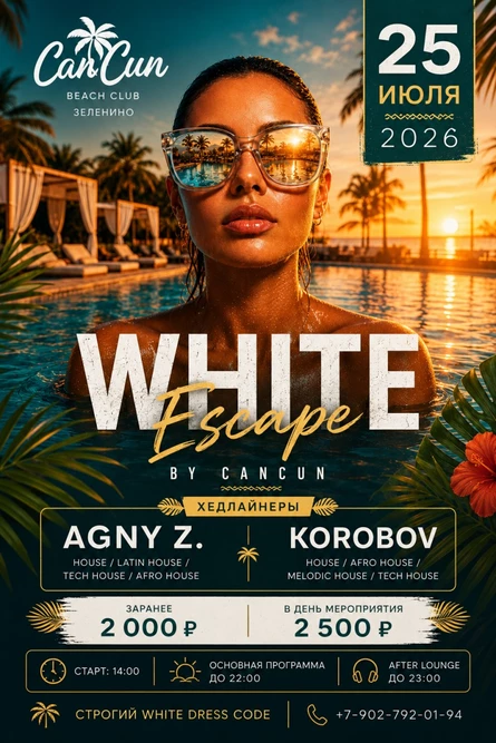 WHITE ESCAPE BY CANCUN