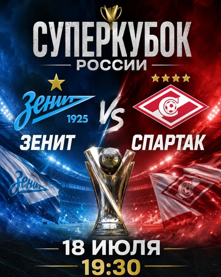 Трансляция Суперкубка России