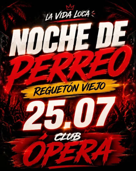 LA VIDA LOCA – REGGAETON NIGHT