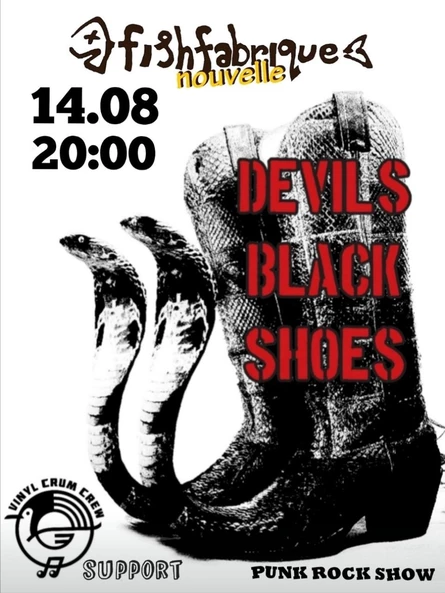 Концерт Devil`s Black Shoes 14.08