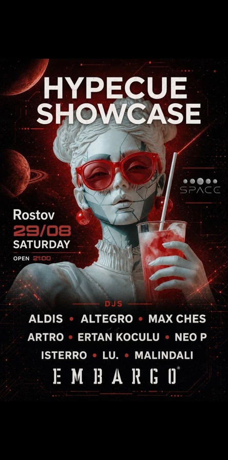 HYPECUE SHOWCASE EMBARGO