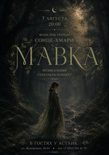 "Мавка", фолк-рок группа " Сонце-Хмари"