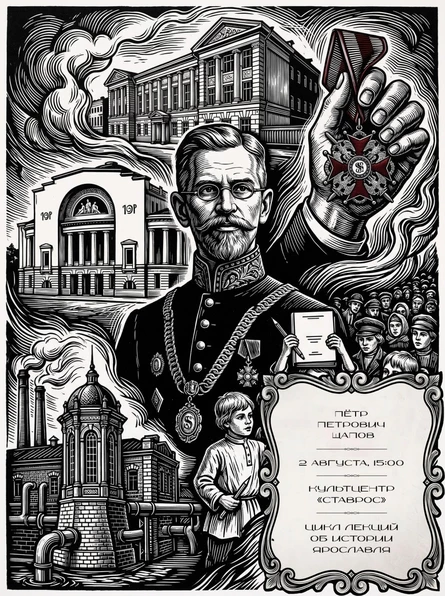 Историческая лекция о ярославском городском голове Петре Петровиче Щапове