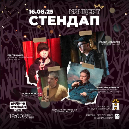 Stand Up концерт комиков из Калуги