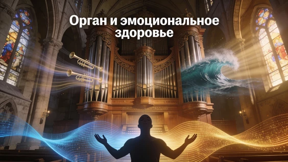 "Будьте здоровы" - Терапевтический орган при свечах!