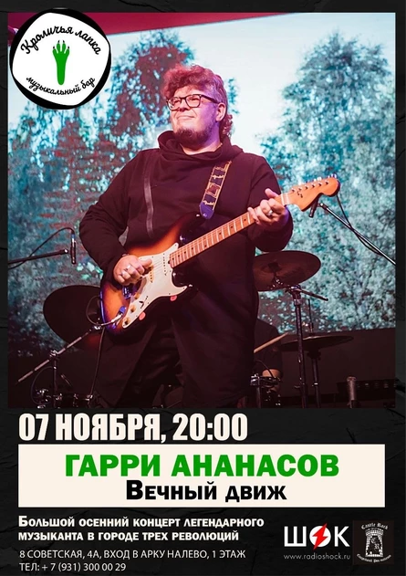 Гарри Ананасов. Вечный движ