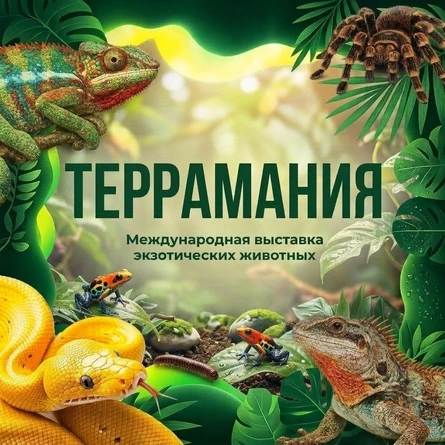ТерраМания- выставка экзотических животных