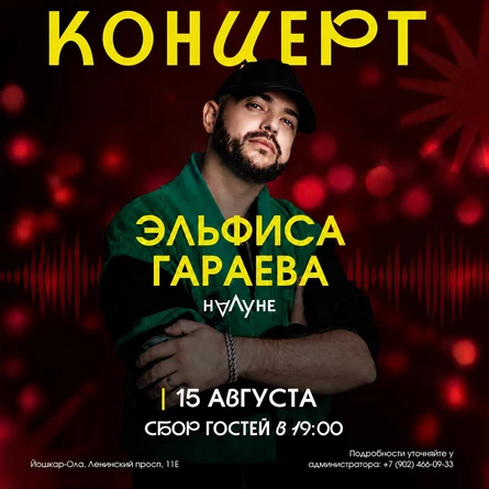 Концерт Эльфиса Гараева / Рестобар "НаЛуне"
