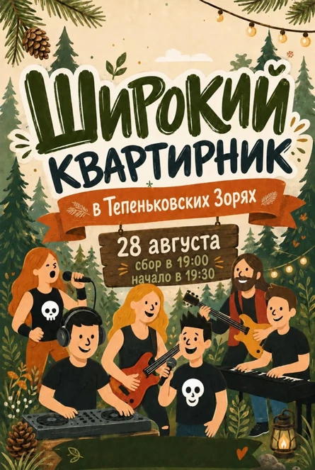 28.08 Широкий квартирник | Финал лета (Вологда)