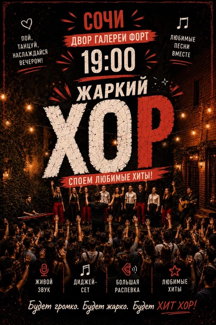 "Жаркий Хит Хор", Сочи
