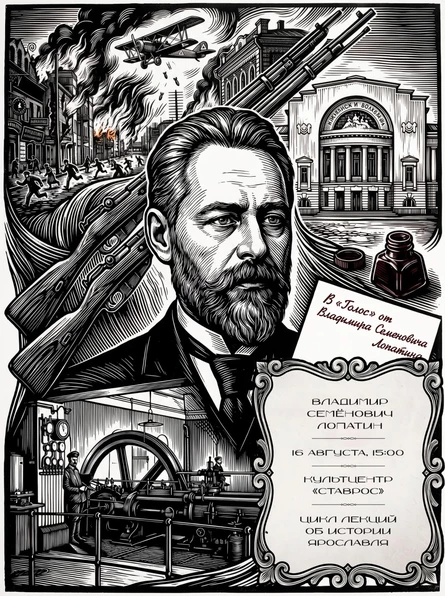 Историческая лекция об идеальном ярославском депутате Владимире Семёновиче Лопатине
