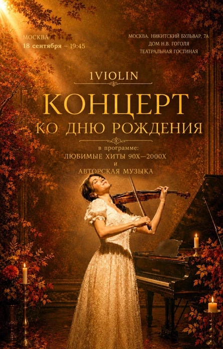 Концерт ко дню рождения