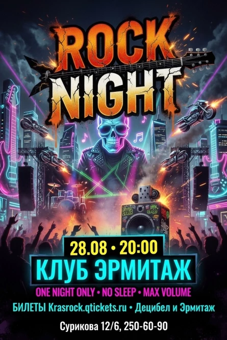Rock Night | 28.08 | Эрмитаж