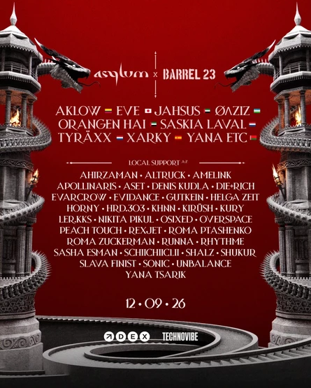 ASYLUM MOSCOW x BARREL 23 DUBAI