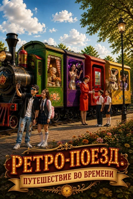 Ретропоезд «ПУТЕШЕСТВИЕ ВО ВРЕМЕНИ»