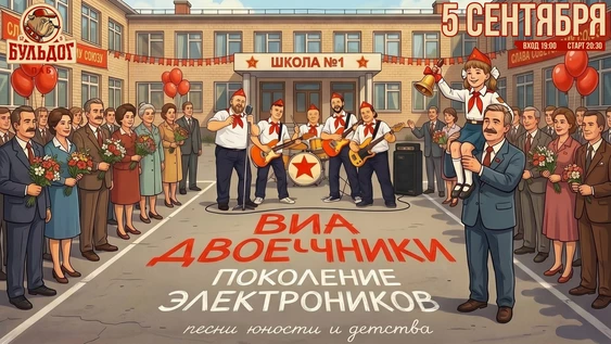 Двоечники! Поколение Электроников! 5 Сентября! Бульдог!